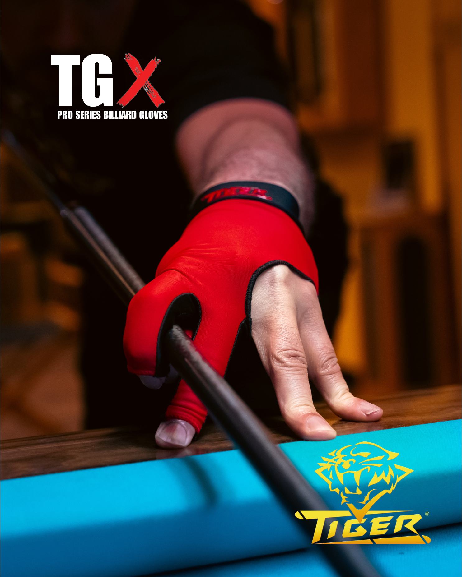 TGX- Pro Series Billiard Glove (NEW) – Tiger Products